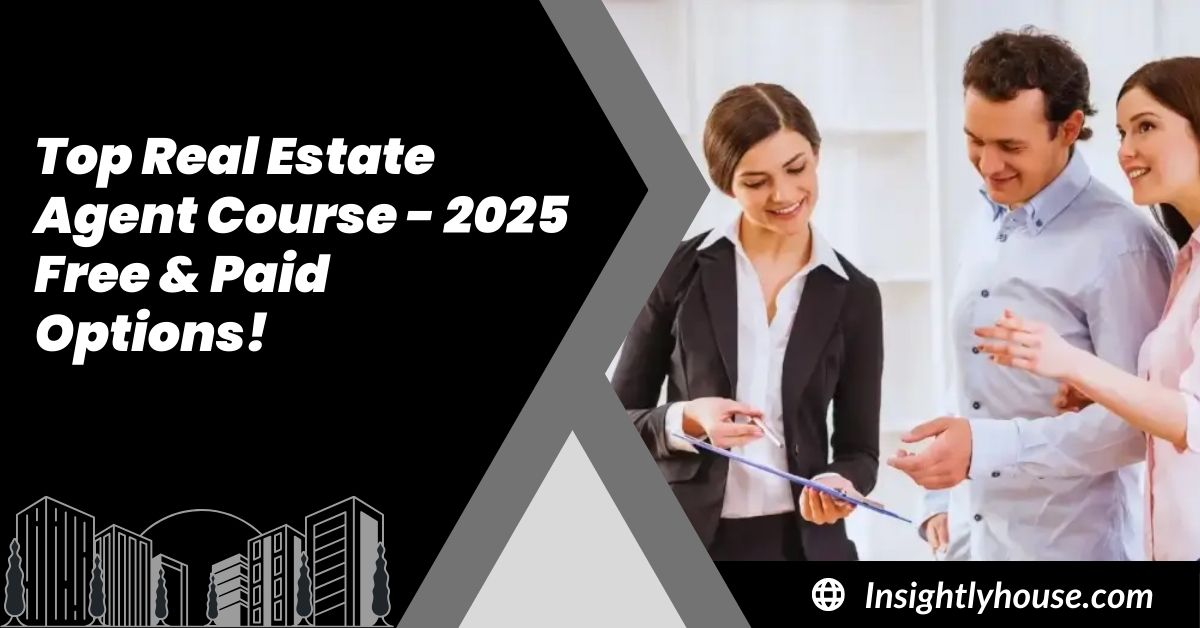 Top Real Estate Agent Course - 2025 Free & Paid Options!