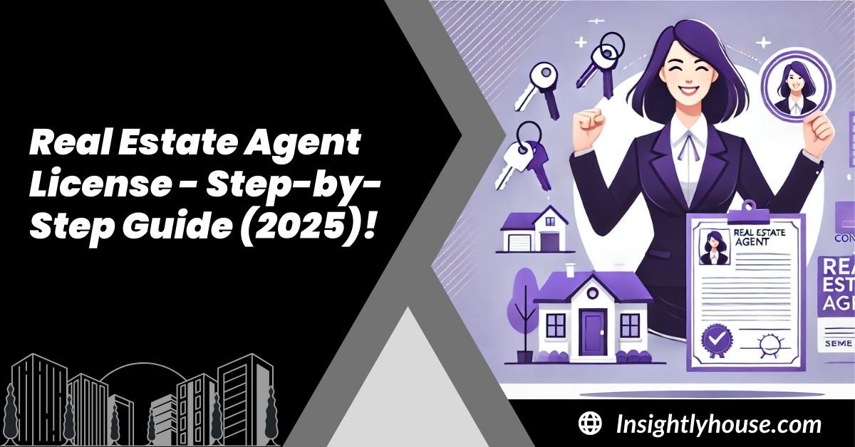 Real Estate Agent License - Step-by-Step Guide (2025)!