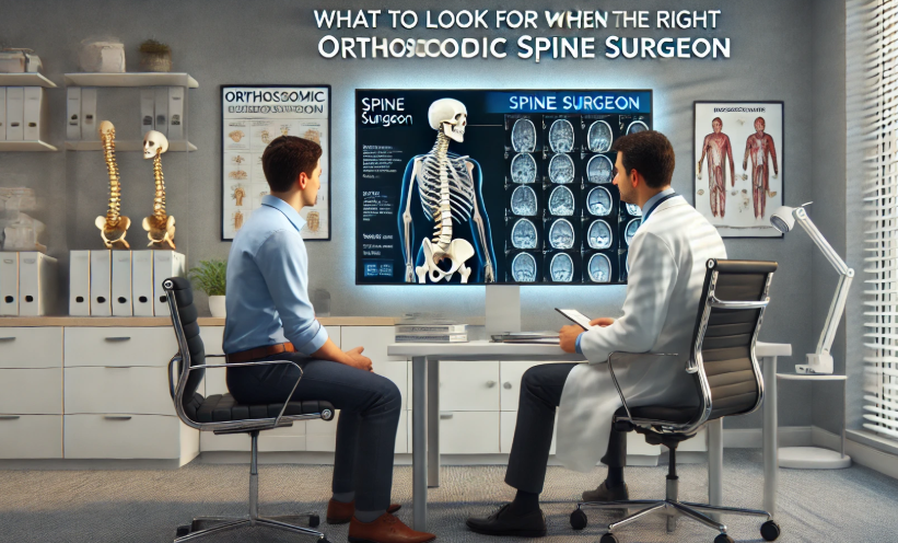 What to Look for When Choosing the Right Orthopedic Spine Surgeon